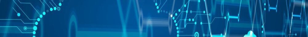 Cloud-Technologie. Integriertes digitales Web-Konzept im Hintergrund