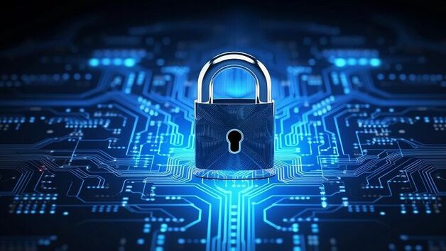 Cybersicherheit Schloss