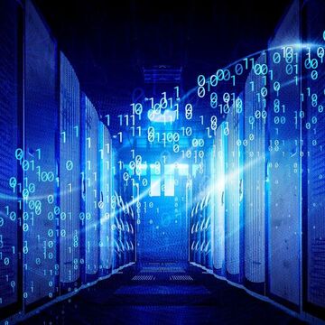 Digitale Datenströme im Rechenzentrum