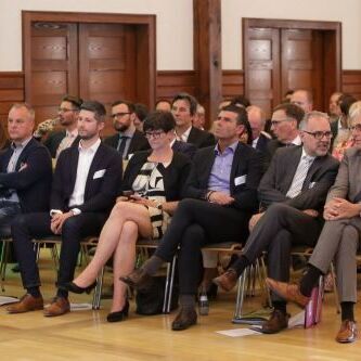 Über 100 Teilnehmer beim WirtschaftsDIALOG 2018 der WFG Nordschwarzwald; Quelle: WFG Nordschwarzwald 