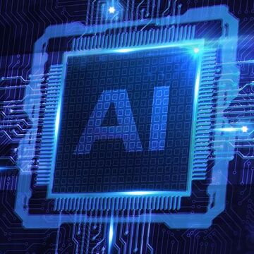 AI Learning and Artificial Intelligence Concept. Business, modern technology, internet and networking concept.