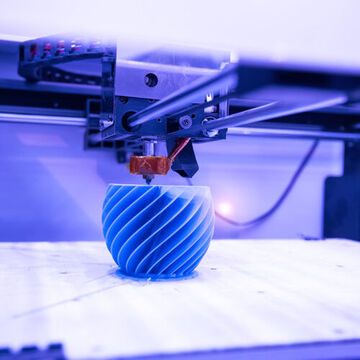 3D-Drucker bei der Arbeit
