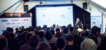 Volles Haus beim ersten Blockchain-Hackathon in Stuttgart. Foto: Bwcon; Quelle: Clusterportal