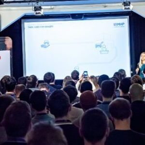 Volles Haus beim ersten Blockchain-Hackathon in Stuttgart. Foto: Bwcon; Quelle: Clusterportal