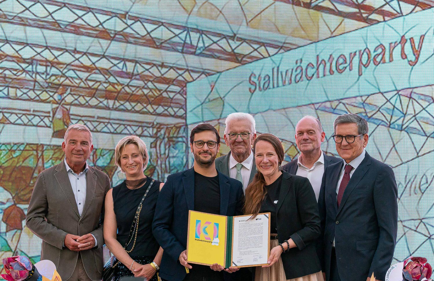  Ipai und die KI-Forschungskooperation Cyber Valley unterzeichnen eine Grundsatzvereinbarung zur Zusammenarbeit im Rahmen der Stallwächterparty 2023