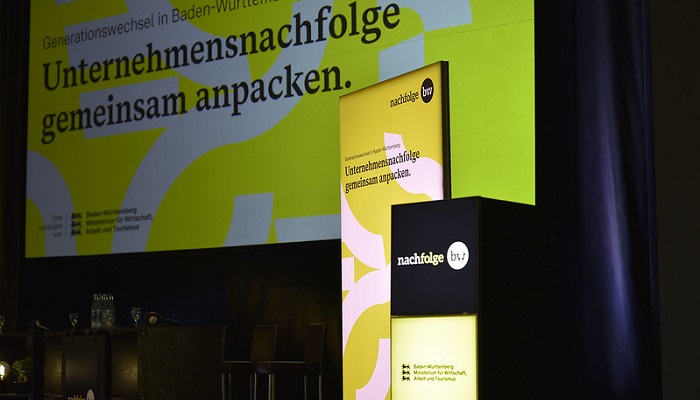 Nachfolge BW Auftaktveranstaltung Bühne