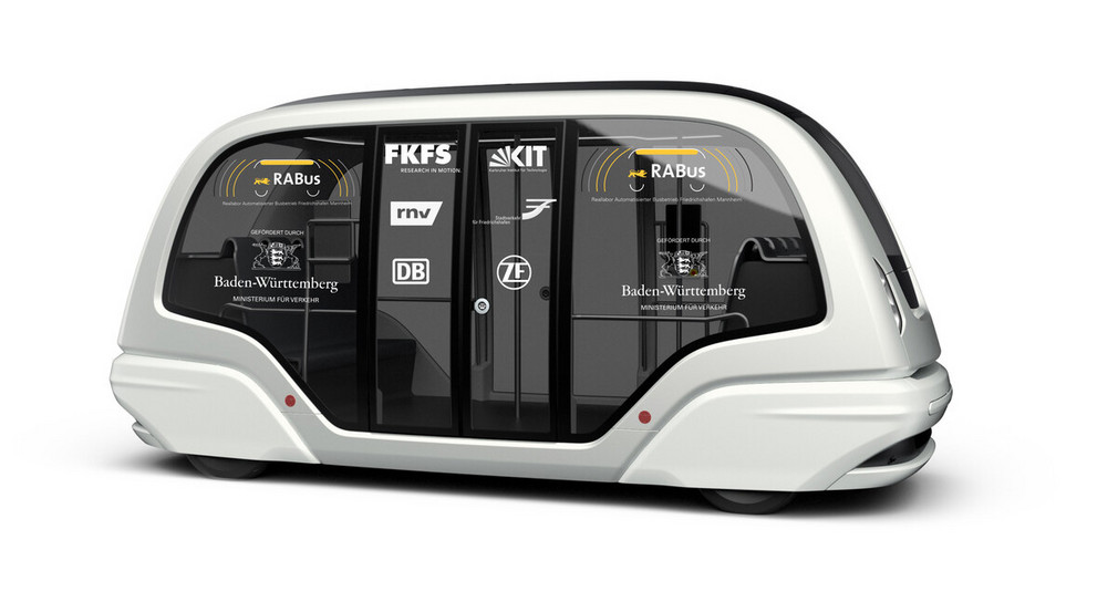 Bild eines autonomen Busses