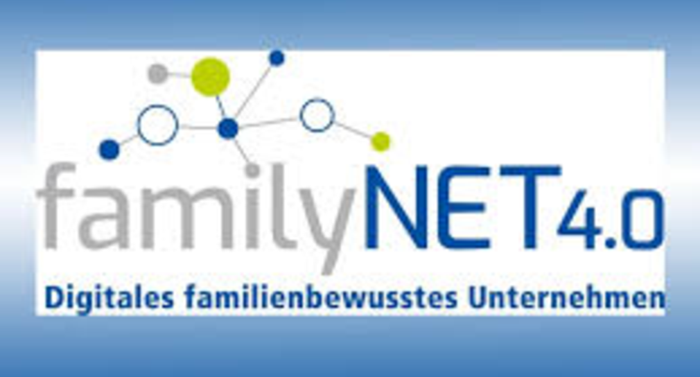Logo: familyNET 4.0 – Unternehmenskultur in einer digitalen Arbeitswelt"
